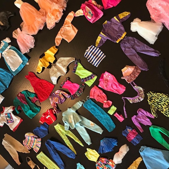 barbie clothes collection